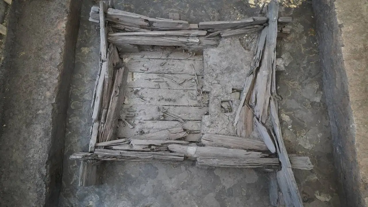 Túmulo antigo encontrado na Alemanha.